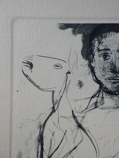 Pablo PICASSO : Le Berger, Héliogravure