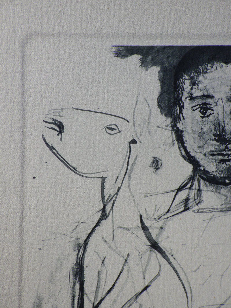 Pablo PICASSO : Le Berger, Héliogravure