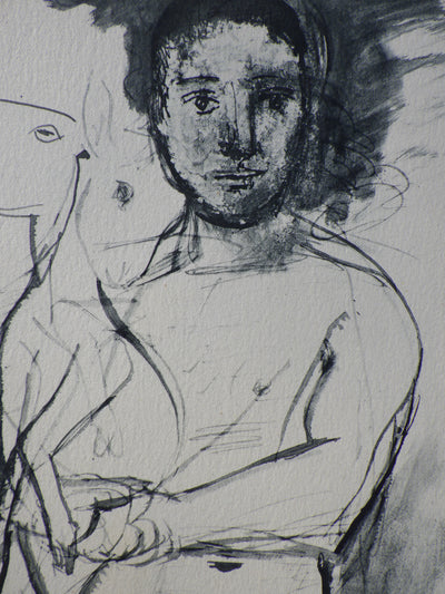 Pablo PICASSO : Le Berger, Héliogravure