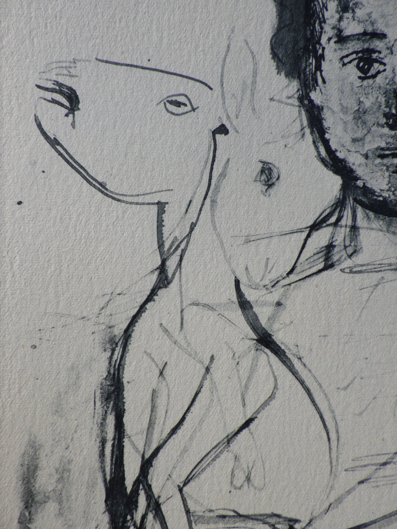 Pablo PICASSO : Le Berger, Héliogravure