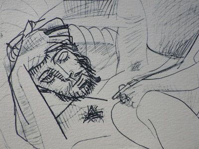 Pablo PICASSO : Muse auprès du Maître, Héliogravure