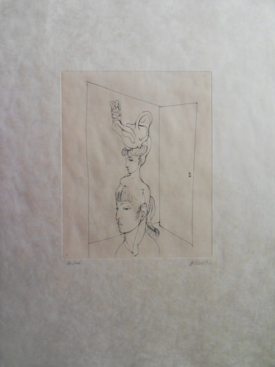Hans BELLMER : De corps et d'esprit, Gravure originale signée
