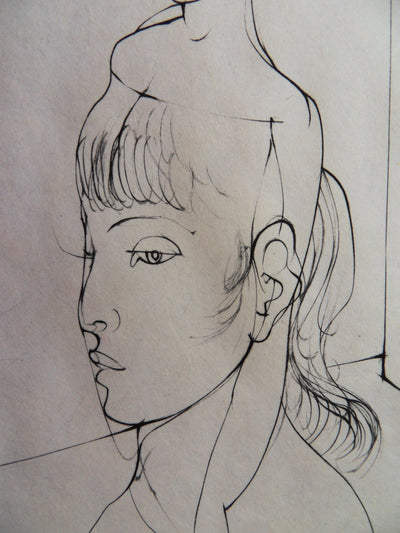 Hans BELLMER : De corps et d'esprit, Gravure originale signée
