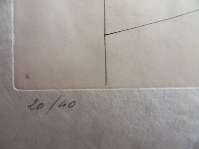 Hans BELLMER : De corps et d'esprit, Gravure originale signée