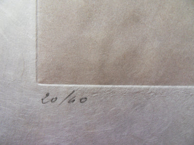 Hans BELLMER : Entre ses jambes, Gravure originale signée