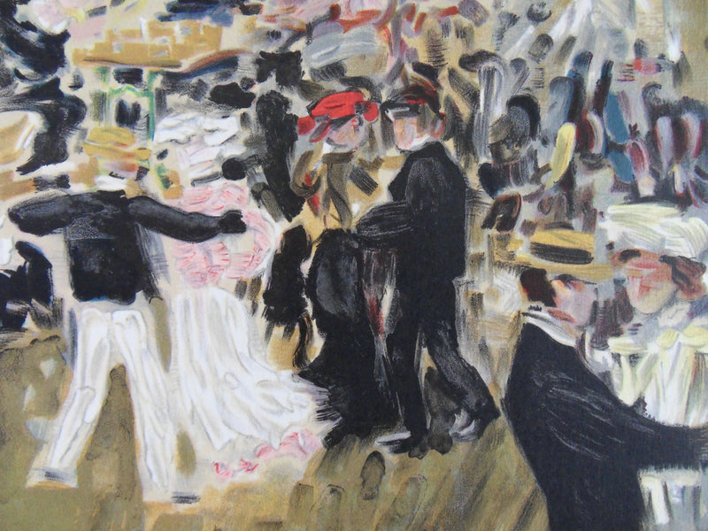 Kees VAN DONGEN : Moulin de la Galette, Lithographie originale signée