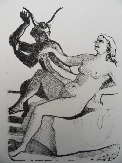 André DERAIN : La luxure, Lithographie originale (photo de détail 2) - Crédit photo : Galerie Art.Paris