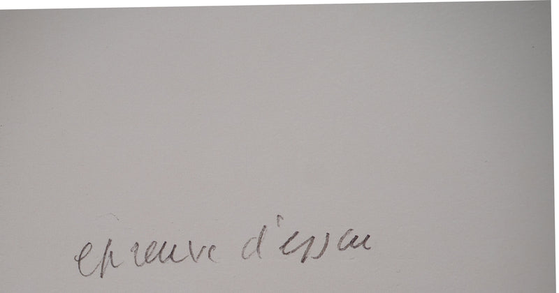Pierre SOULAGES : Eau forte XII, Affiche originale (photo de détail 7) - Crédit photo : Galerie Art.Paris