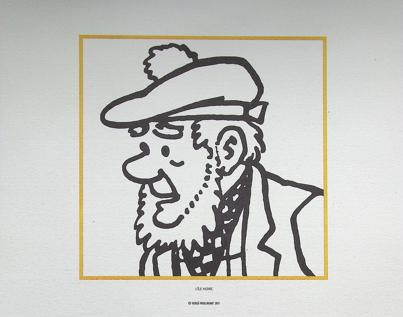 HERGÉ : TINTIN - Les Charismatiques, 3 Lithographies Ex Libris