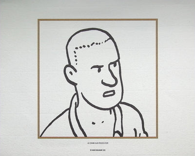 HERGÉ : TINTIN - Les boys , 3 LITHOGRAPHIES Ex Libris