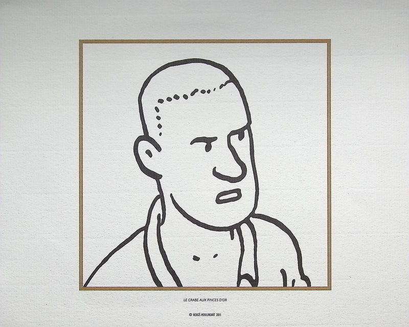 HERGÉ : TINTIN - Les boys , 3 LITHOGRAPHIES Ex Libris