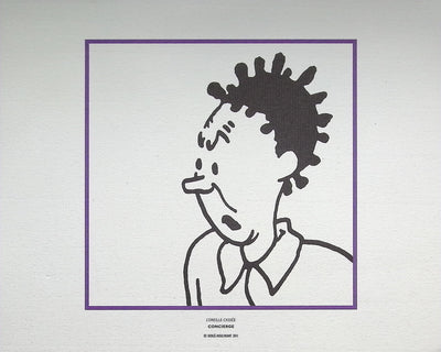 HERGÉ : TINTIN - Les Ménagères, 3 Lithographies Ex Libris