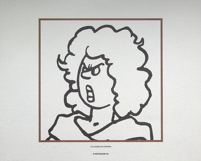 HERGÉ : TINTIN Les Femmes, 3 Lithographies Ex Libris