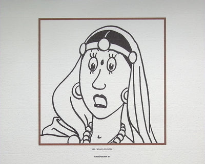 HERGÉ : TINTIN Les Femmes, 3 Lithographies Ex Libris