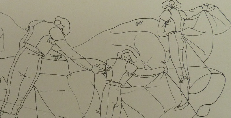 Pierre-Yves TREMOIS : Vitesse de mouvements, Dessin original (photo de détail 4) - Crédit photo : Galerie Art.Paris