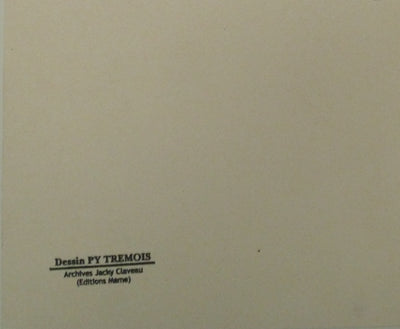 Pierre-Yves TREMOIS : La course du taureau, Dessin original (photo de détail 2) - Crédit photo : Galerie Art.Paris