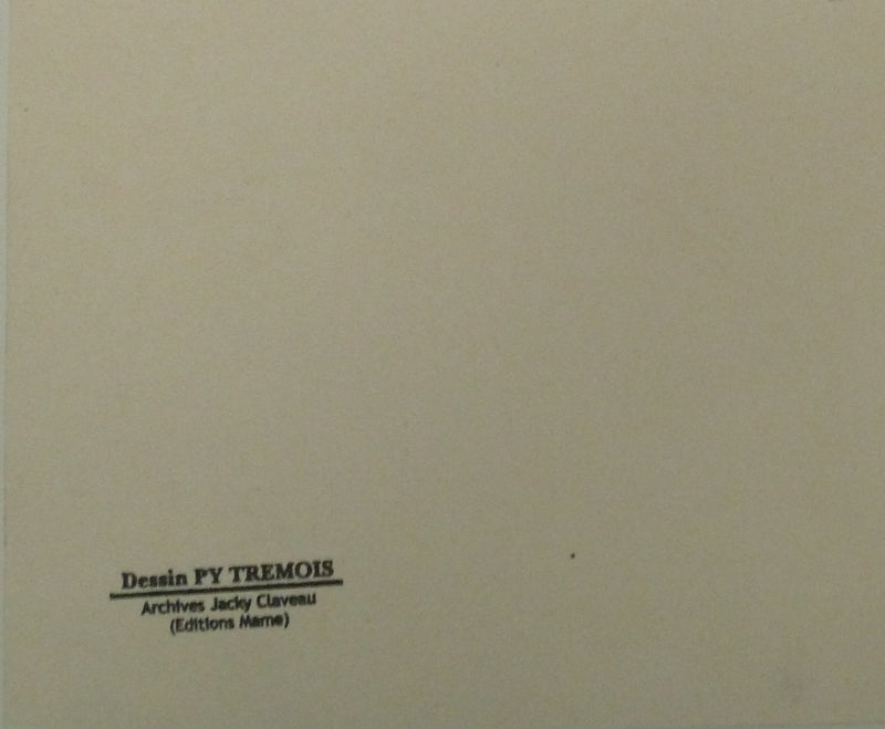 Pierre-Yves TREMOIS : La course du taureau, Dessin original (photo de détail 2) - Crédit photo : Galerie Art.Paris