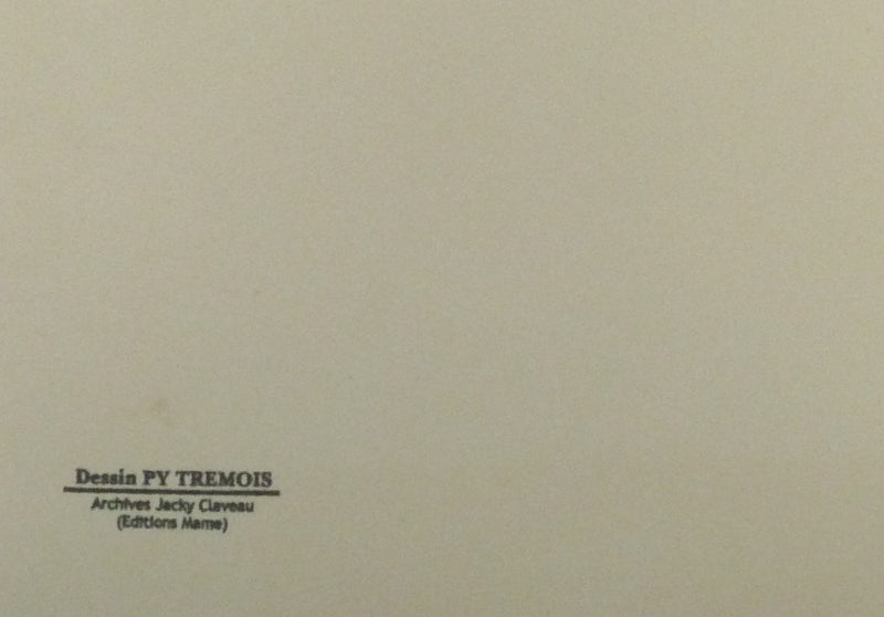 Pierre-Yves TREMOIS : Portrait de Miguelito, Dessin original (photo de détail 2) - Crédit photo : Galerie Art.Paris