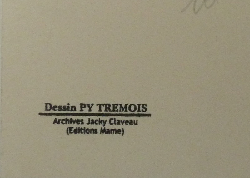 Pierre-Yves TREMOIS : Le toréro, Dessin original (photo de détail 2) - Crédit photo : Galerie Art.Paris