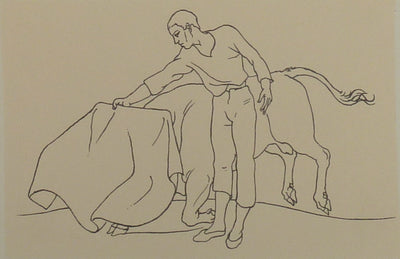 Pierre-Yves TREMOIS : Le toréador, Dessin original (photo de détail 3) - Crédit photo : Galerie Art.Paris