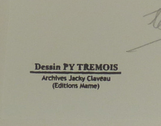 Pierre-Yves TREMOIS : Le toréador, Dessin original (photo de détail 2) - Crédit photo : Galerie Art.Paris