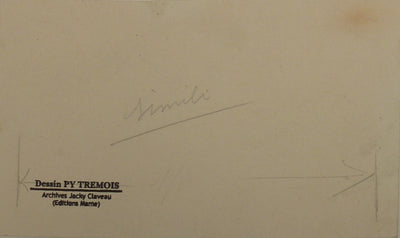 Pierre-Yves TREMOIS : Dans l'arène, Dessin original (photo de détail 2) - Crédit photo : Galerie Art.Paris
