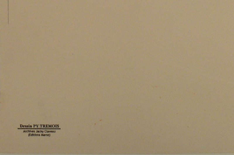 Pierre-Yves TREMOIS : Le taureau enragé, Dessin original (photo de détail 2) - Crédit photo : Galerie Art.Paris