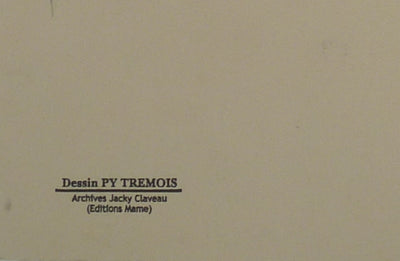 Pierre-Yves TREMOIS : Moment de complicité, Dessin original (photo de détail 2) - Crédit photo : Galerie Art.Paris