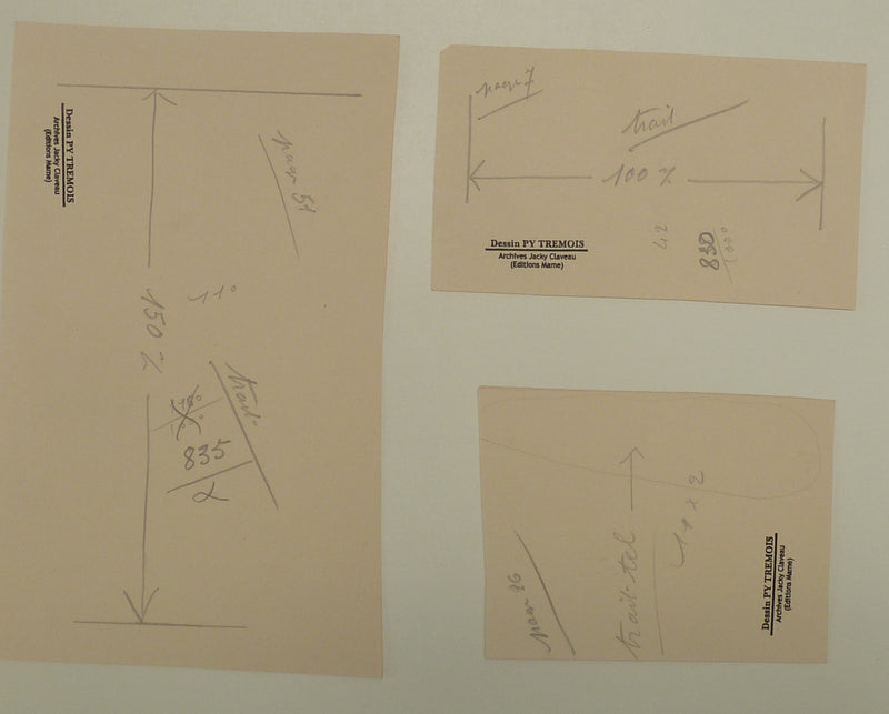 Pierre-Yves TREMOIS : Lignes vagabondes, Dessin original (photo de détail 8) - Crédit photo : Galerie Art.Paris