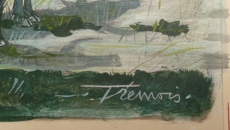 Pierre-Yves TREMOIS : Les clameurs se sont tues, Dessin original (photo de détail 2) - Crédit photo : Galerie Art.Paris