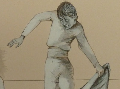 Pierre-Yves TREMOIS : Jeux d'enfants, Dessin original (photo de détail 5) - Crédit photo : Galerie Art.Paris
