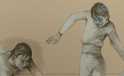 Pierre-Yves TREMOIS : Jeux d'enfants, Dessin original (photo de détail 6) - Crédit photo : Galerie Art.Paris