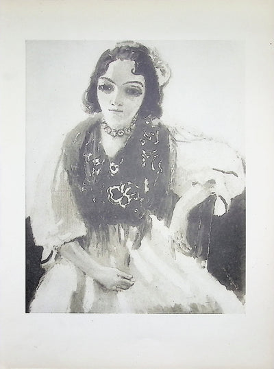 Kees VAN DONGEN : Elégante en tenue de soirée, Gravure originale (photo de détail 3) - Crédit photo : Galerie Art.Paris