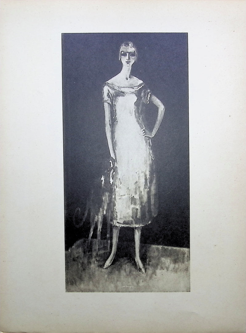 Kees VAN DONGEN : Jeune femme rêveuse en pose, Gravure originale (photo de détail 3) - Crédit photo : Galerie Art.Paris