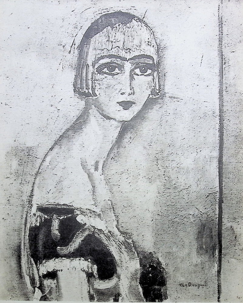 Kees VAN DONGEN : Jeune ingénue, Gravure originale (photo de détail 2) - Crédit photo : Galerie Art.Paris