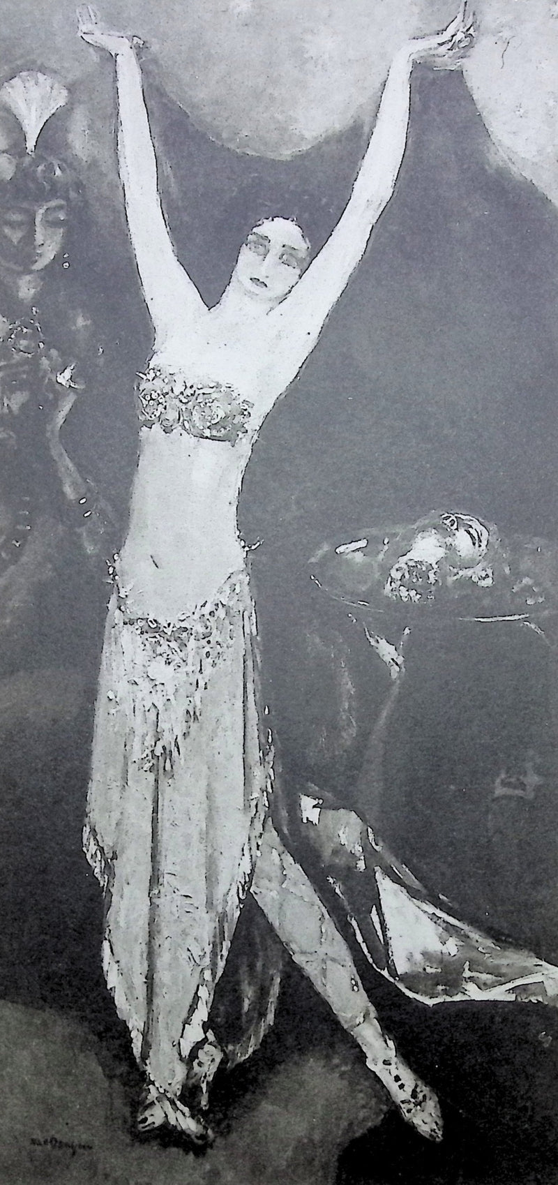 Kees VAN DONGEN : La danseuse orientale, Gravure originale (photo de détail 2) - Crédit photo : Galerie Art.Paris