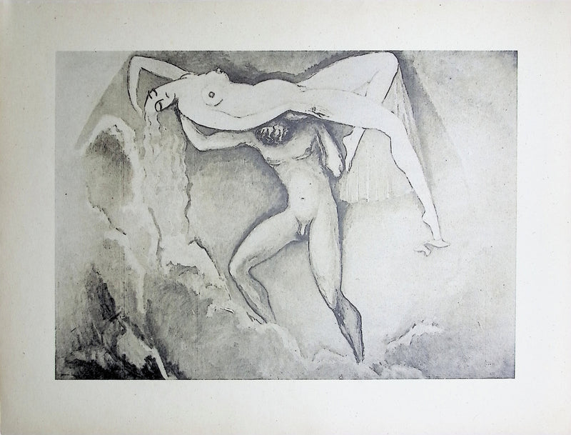 Kees VAN DONGEN : Adam et Eve, Gravure originale (photo de détail 3) - Crédit photo : Galerie Art.Paris