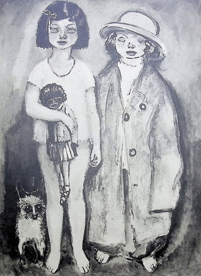 Kees VAN DONGEN : Les deux soeurs, Gravure originale (photo de détail 2) - Crédit photo : Galerie Art.Paris