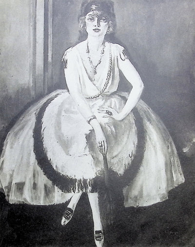 Kees VAN DONGEN : La danseuse de cabaret, Gravure originale (photo de détail 2) - Crédit photo : Galerie Art.Paris