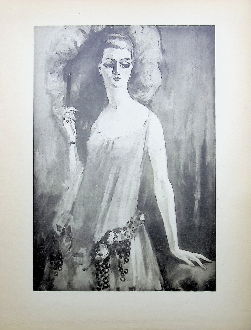 Kees VAN DONGEN : Jeune femme au cigare, Gravure originale (photo de détail 3) - Crédit photo : Galerie Art.Paris