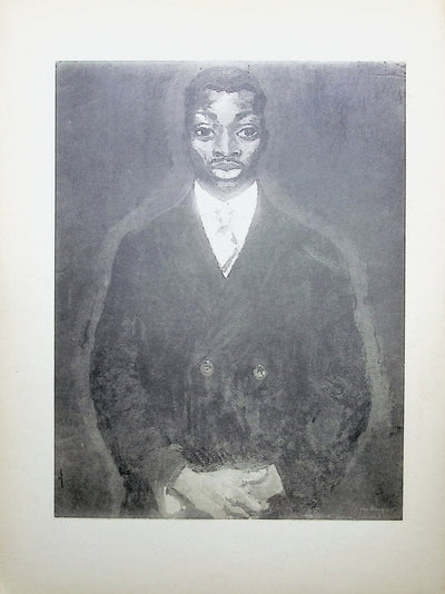 Kees VAN DONGEN : Jeune notable sénégalais, Gravure originale (vue générale) - Crédit photo : Galerie Art.Paris