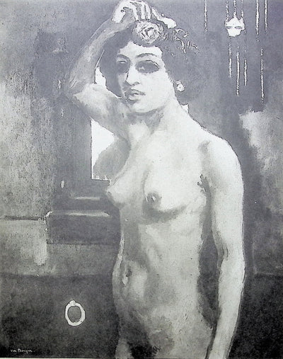 Kees VAN DONGEN : La vahinée, Gravure originale (photo de détail 2) - Crédit photo : Galerie Art.Paris