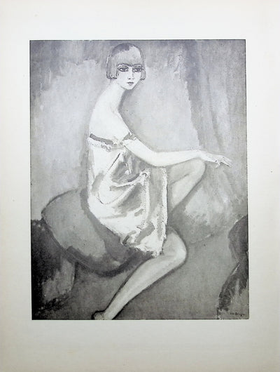 Kees VAN DONGEN : Les deux amies, Gravure originale (photo de détail 3) - Crédit photo : Galerie Art.Paris