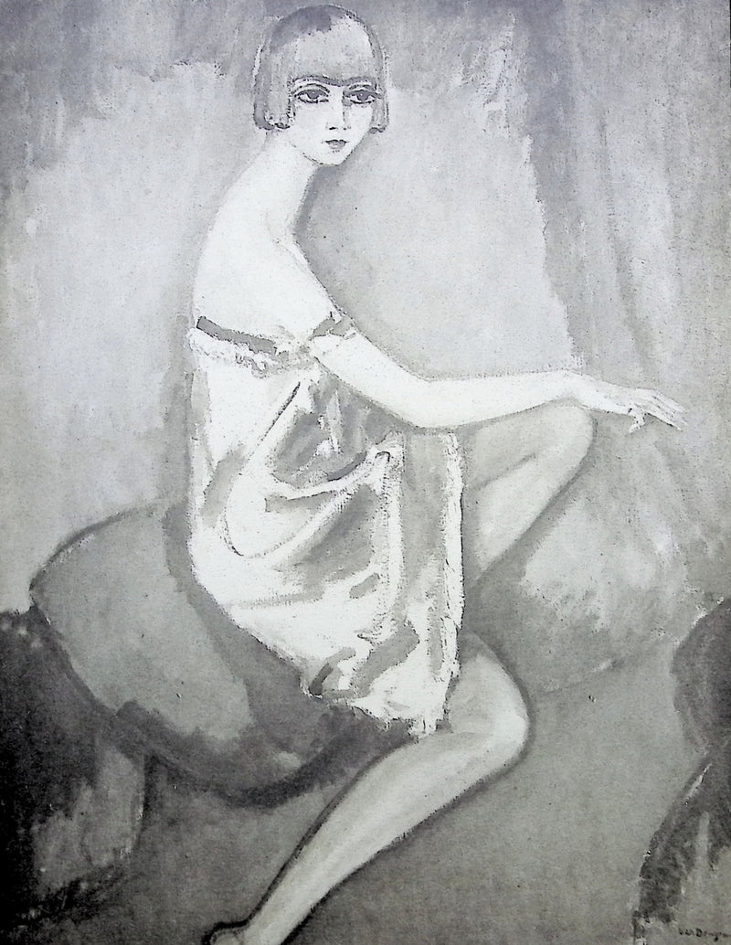 Kees VAN DONGEN : Les deux amies, Gravure originale (photo de détail 4) - Crédit photo : Galerie Art.Paris