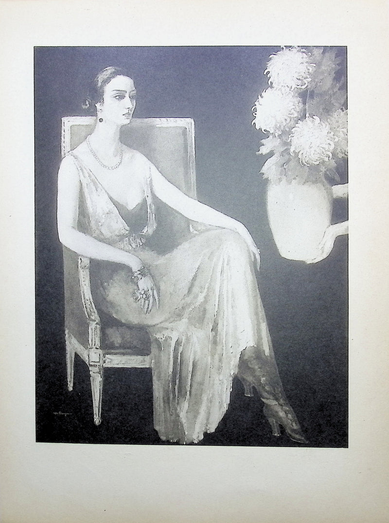 Kees VAN DONGEN : Vacances à Saint Tropez, Gravure originale (photo de détail 3) - Crédit photo : Galerie Art.Paris