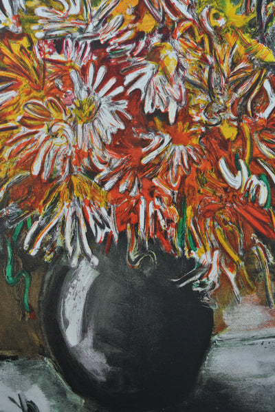 Maurice DE VLAMINCK : Bouquet de reines marguerites, Lithographie originale (photo de détail 7) - Crédit photo : Galerie Art.Paris