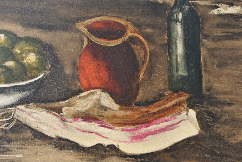 Maurice DE VLAMINCK : Nature morte au lard, Lithographie originale (photo de détail 6) - Crédit photo : Galerie Art.Paris