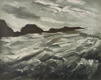 Maurice DE VLAMINCK : La baie des trépassés, Lithographie originale (photo de détail 3) - Crédit photo : Galerie Art.Paris