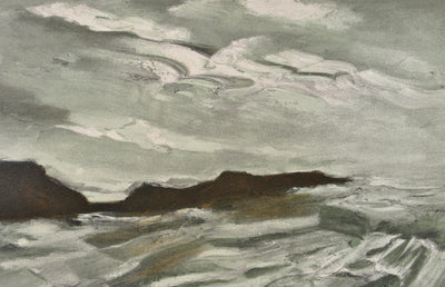 Maurice DE VLAMINCK : La baie des trépassés, Lithographie originale (photo de détail 5) - Crédit photo : Galerie Art.Paris