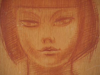 Antonuccio VOLTI : Guillaumette, Dessin original signé